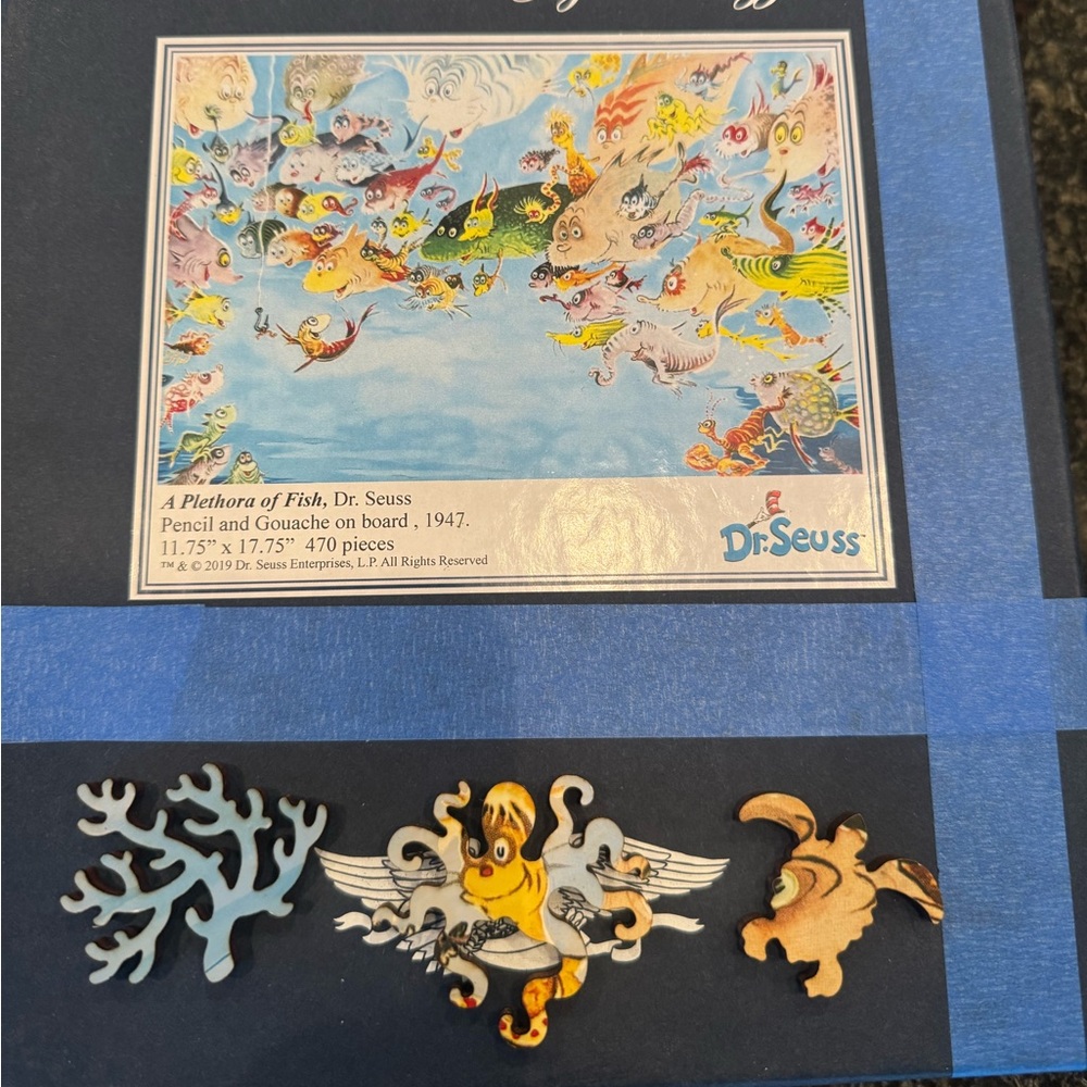 Liberty Puzzle: Dr. Seuss Puzzle with Colorful Pieces